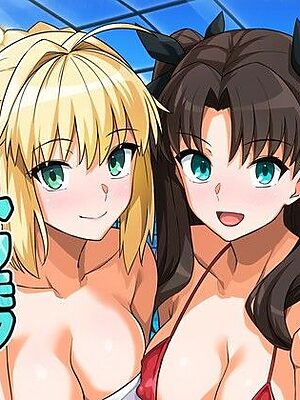 セイバーさん ヤリモクナンパ待ち プール編 （おまけミニCG集つき）【ろいやるびっち】
