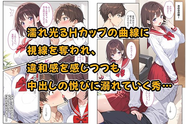 記憶喪失の兄を騙して中出しセックスをねだってくる爆乳妹〜たわわに実った妹おっぱいに欲情して我慢できない〜 画像7